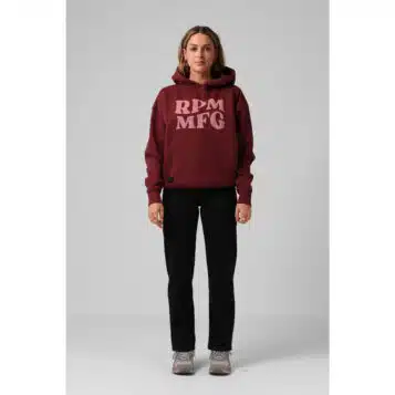 RPM Women's OS Box Hood Red Wine