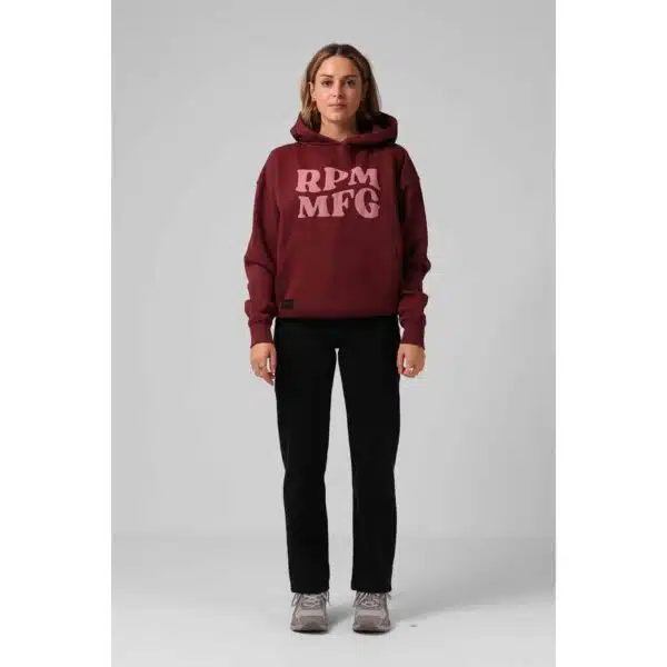 RPM Women's OS Box Hood Red Wine
