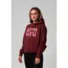 RPM Women's OS Box Hood Red Wine - Image 2