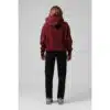 RPM Women's OS Box Hood Red Wine - Image 3