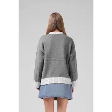 Alternative view of RPM Women's Clara Knit Grey Marl
