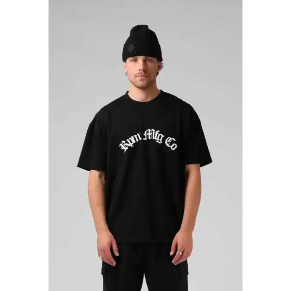 Alternative view of RPM Men's Medieval Tee - Black