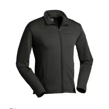 Earth Sea Sky Men's Spiral Zip Jersey Black