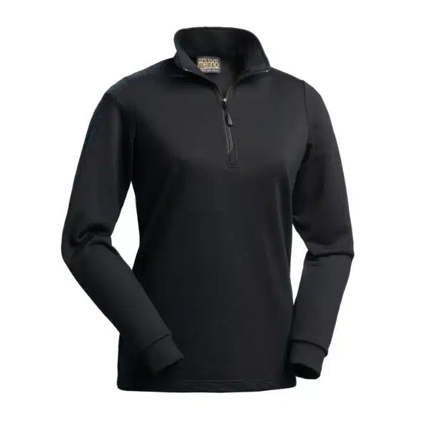 Earth Sea Sky Women's Real McCoy Merino Pullover Black