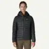Patagonia Women's Down Sweater Hoody Black - Image 2