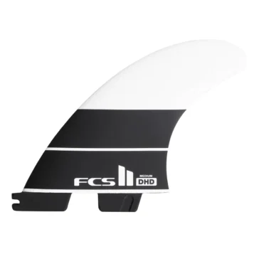 FCS II DHD PC Medium Black/White Tri Fins