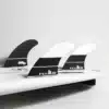 FCS II DHD PC Medium Black/White Tri Fins - Image 3
