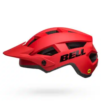 Alternative view of Bell Spark MIPS 2 Matte Red