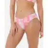 Rip Curl Waikiki Keepsakes Full Coverage Bikini Bottom Pink - Image 2