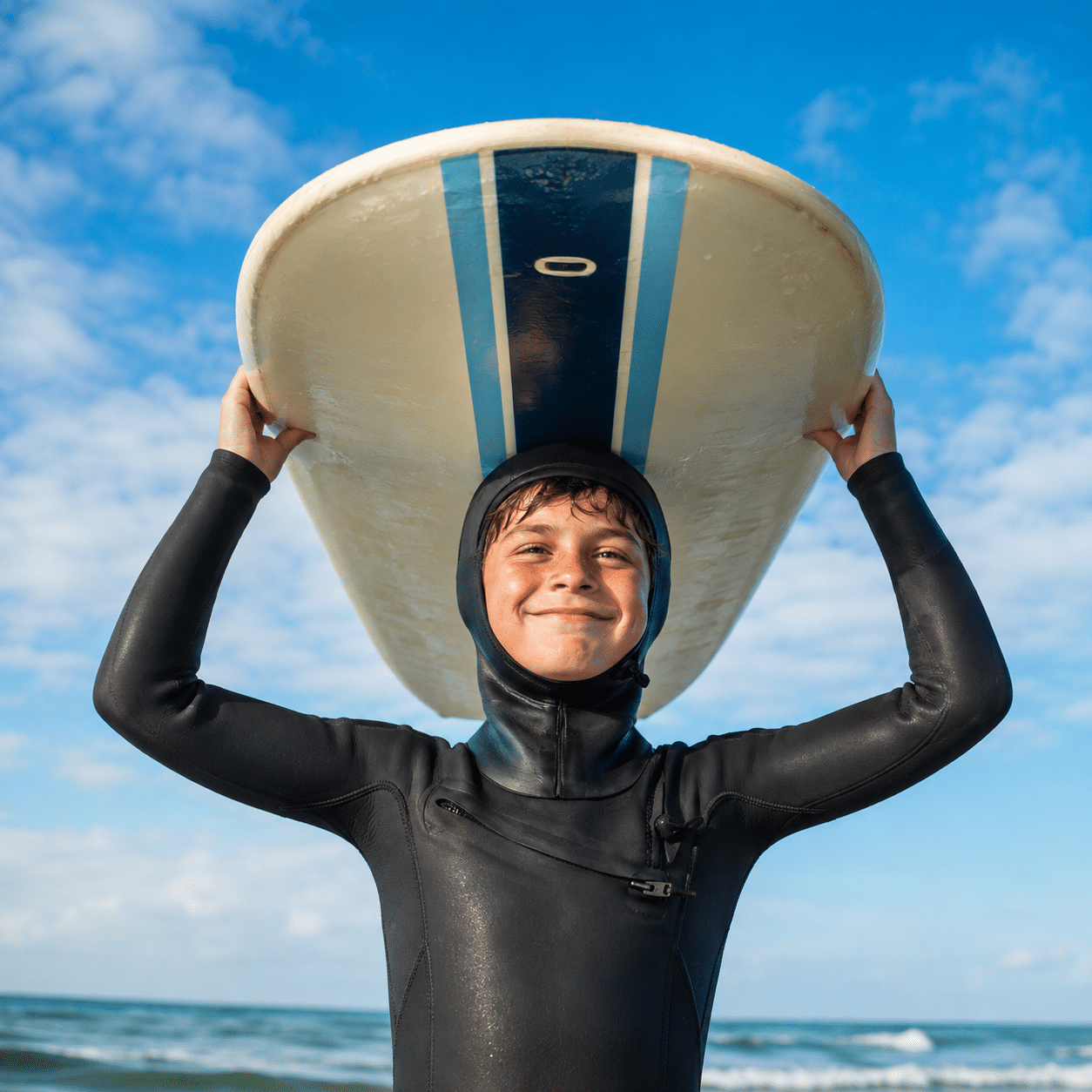 Kids, youth and childrens wetsuits