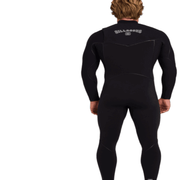 Alternative view of Billabong Men's 4/3mm Furnace Pro Series Chest Zip Black