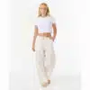Rip Curl Women's Keepsakes Washed Cord Pant Stone - Image 3