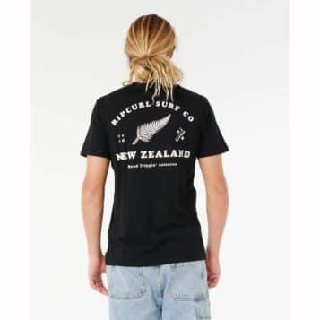 Alternative view of Rip Curl Men's Road Trip Tee New Zealand Black