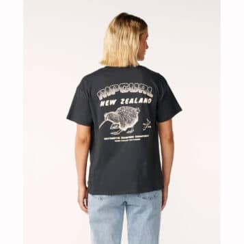 Alternative view of Rip Curl Women's Kiwi Road Trippin Relaxed Tee Washed Black