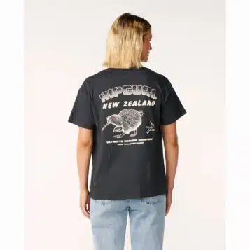 Alternative view of Rip Curl Women's Kiwi Road Trippin Relaxed Tee Washed Black