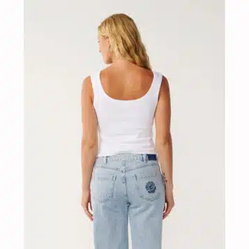 Alternative view of Rip Curl Women's Classic Ribbed Tank White