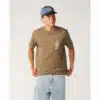 Rip Curl Men's Search Icon Tee Walnut 7 0X9MTE 0309 1