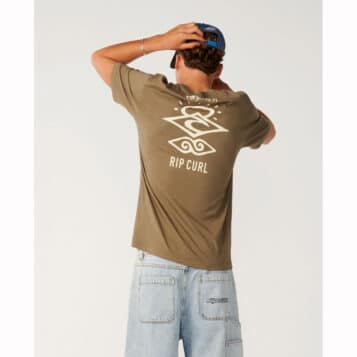 Alternative view of Rip Curl Men's Search Icon Tee Walnut