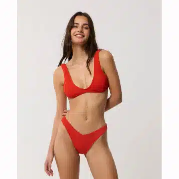 Rip Curl Women's Vibe Surf Bralette Red