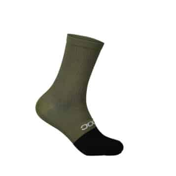 POC Lure MTB Sock Long Epidote Green/Uranium Black