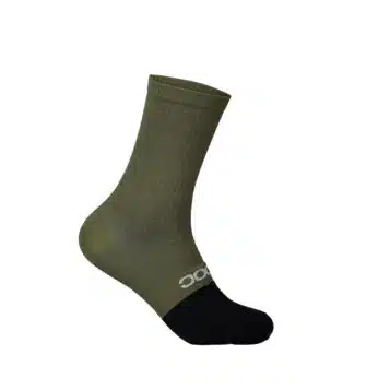POC Lure MTB Sock Long Epidote Green/Uranium Black