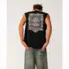 Rip Curl Men's Disorder Boneyards Muscle Black - Image 2