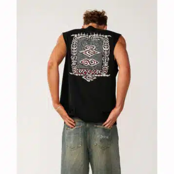 Alternative view of Rip Curl Men's Disorder Boneyards Muscle Black
