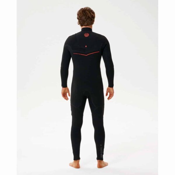 Alternative view of Rip Curl Men's 3/2mm F-Bomb Fusion Chest Zip Black