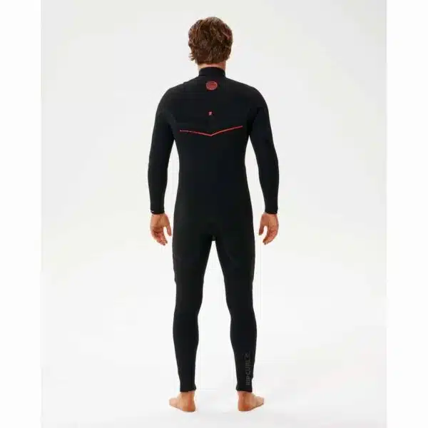 Alternative view of Rip Curl Men's 3/2mm F-Bomb Fusion Chest Zip Black