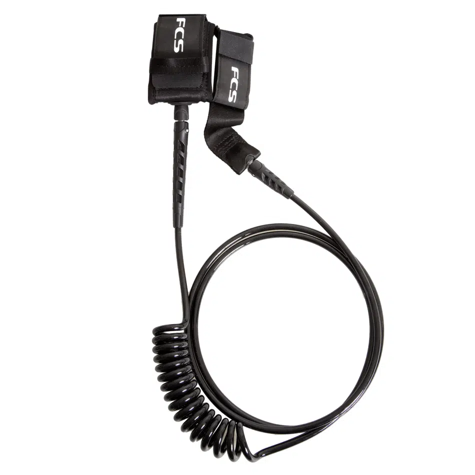 FCS 10' SUP Reg Essential Leash Black 1 FCS 10' SUP Reg Essential Leash Black