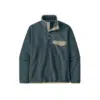 Patagonia Men's Lightweight Synchilla Snap-T Pullover Summit Blue