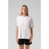 26PG02B FLOWERS TEE WHITE MARL