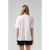 RPM Women's Flowers Tee White Marl - Image 2