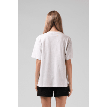 Alternative view of RPM Women's Flowers Tee White Marl