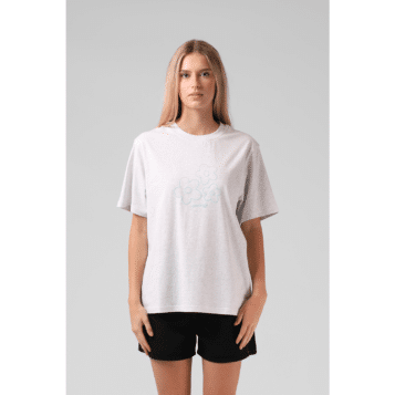 RPM Women's Flowers Tee White Marl