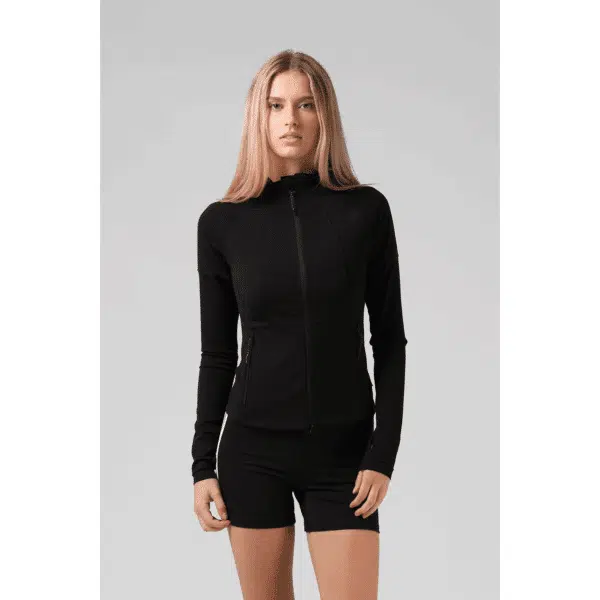 Alternative view of RPM Women's Active Zip Thru Black