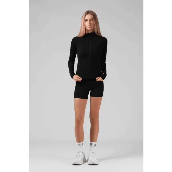 RPM Women's Active Zip Thru Black