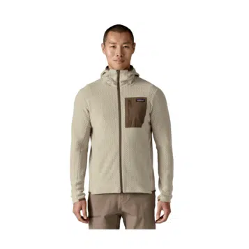 Alternative view of Patagonia Men's R1 Air Full-Zip Hoody Pelican