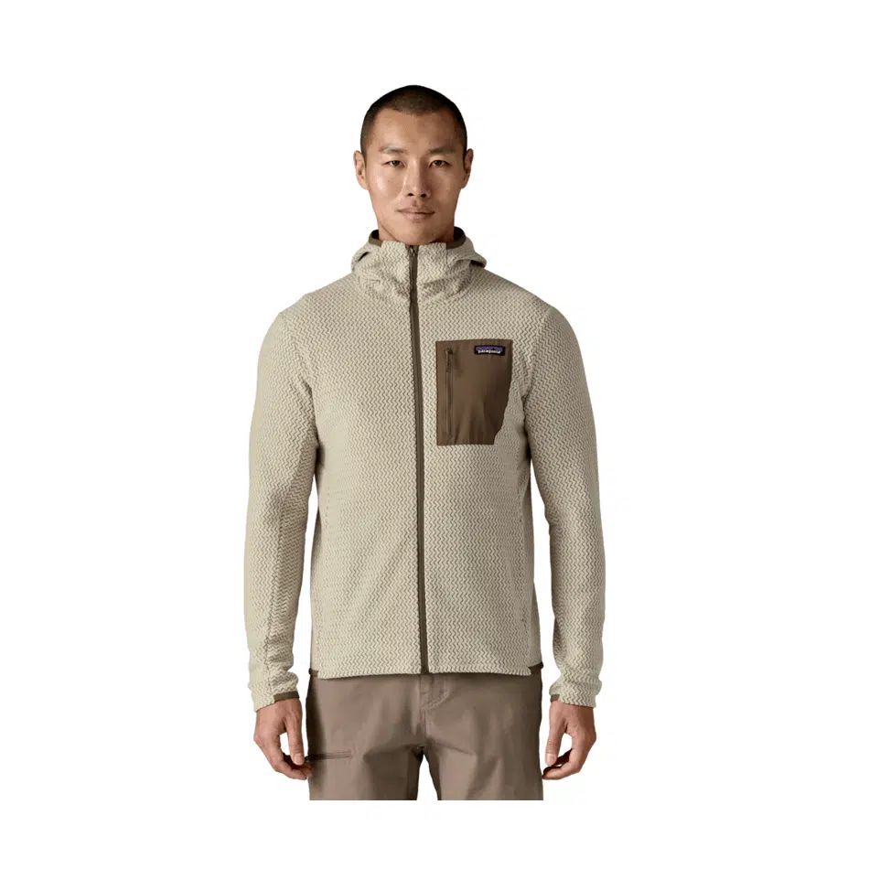 Patagonia Men's R1 Air Full-Zip Hoody Pelican 2 Patagonia Men's R1 Air Full-Zip Hoody Pelican - Image 2