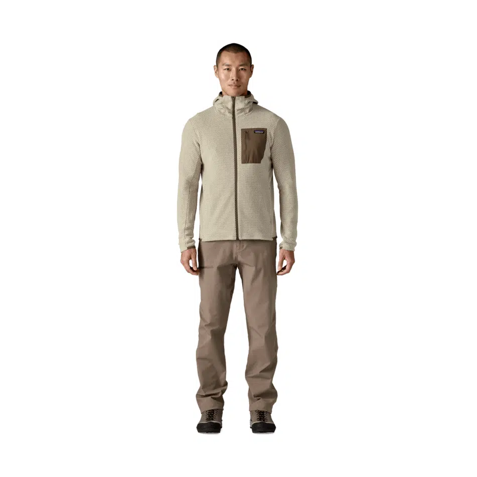 Patagonia Men's R1 Air Full-Zip Hoody Pelican 5 Patagonia Men's R1 Air Full-Zip Hoody Pelican - Image 5