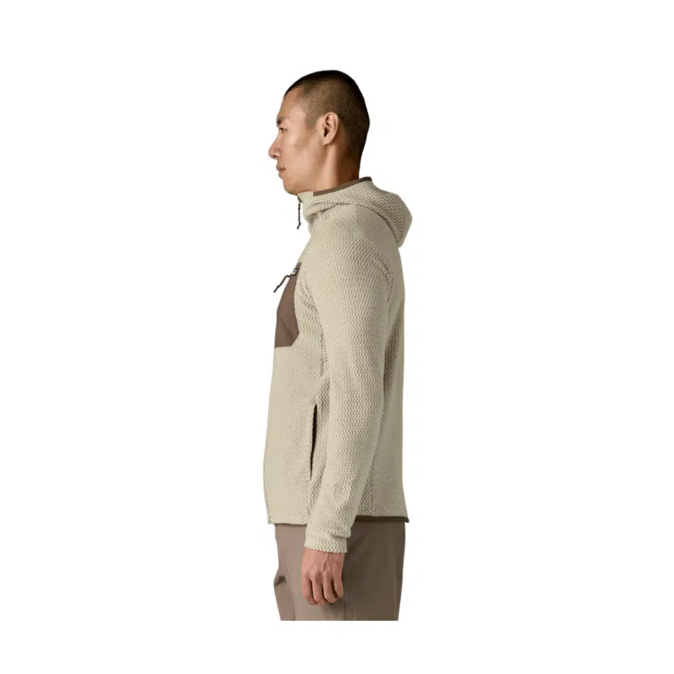 Patagonia Men's R1 Air Full-Zip Hoody Pelican 4 Patagonia Men's R1 Air Full-Zip Hoody Pelican - Image 4