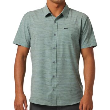 Alternative view of O'Neill Men's Trvlr UPF Traverse Strpe Stand Shirt Sage Green