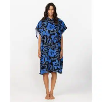O'Neill Bahia Change Towel Seawater Floral