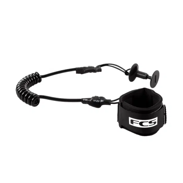 FCS Bodyboard Classic Leash Black/White