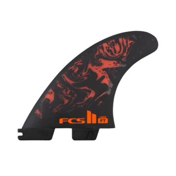 FCS II FT PC Large Black/Red Tri Fins