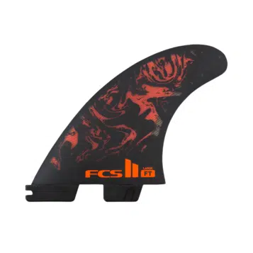 FCS II FT PC Large Black/Red Tri Fins