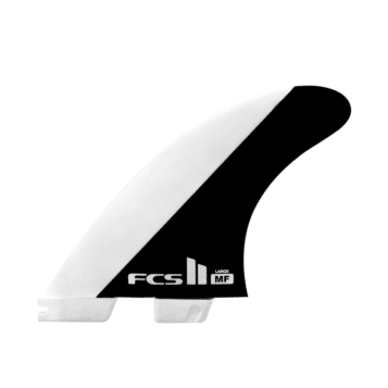 FCS II MF PC Black/White Grom Tri Fins