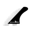 FCS II MF PC Black/White Large Tri Fins 2 FMFL PC01 LG TS R BLW Large