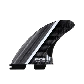 FCS II MF Fibre Fusion Smoke/White Medium Tri Fins