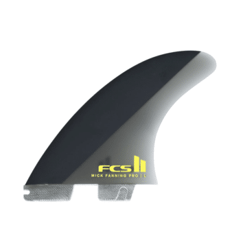 FCS II MF PG Black/Acid Medium Tri Fins